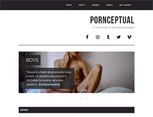 Tablet Screenshot of pornceptual.com